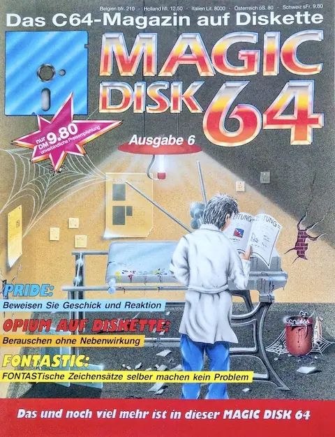 Magic Disk 64 magazine cover